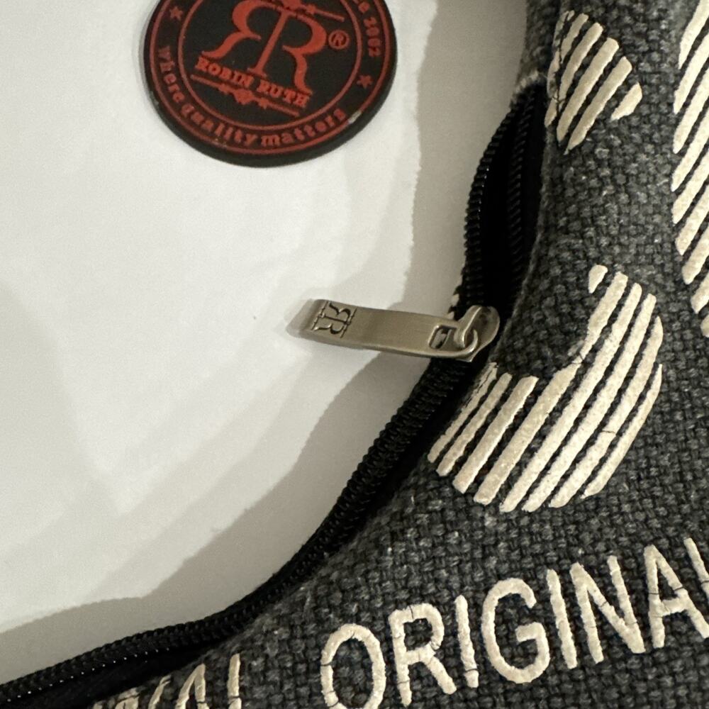 Rare Robin Ruth Bag Original Columbia Black Bag With Colorful Columbia - Picture 9 of 16